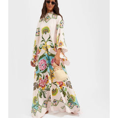 TradeTrends™ | Floral Maxi Dress - Calestra