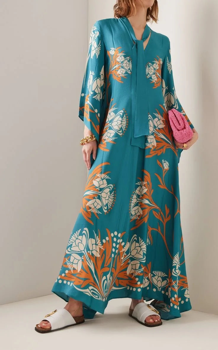 TradeTrends™ | Stunning Floral Maxi Dress - Calestra