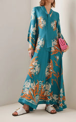 TradeTrends™ | Stunning Floral Maxi Dress - Calestra