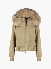 Eline™ Stijlvolle Fur Hoodie - Calestra
