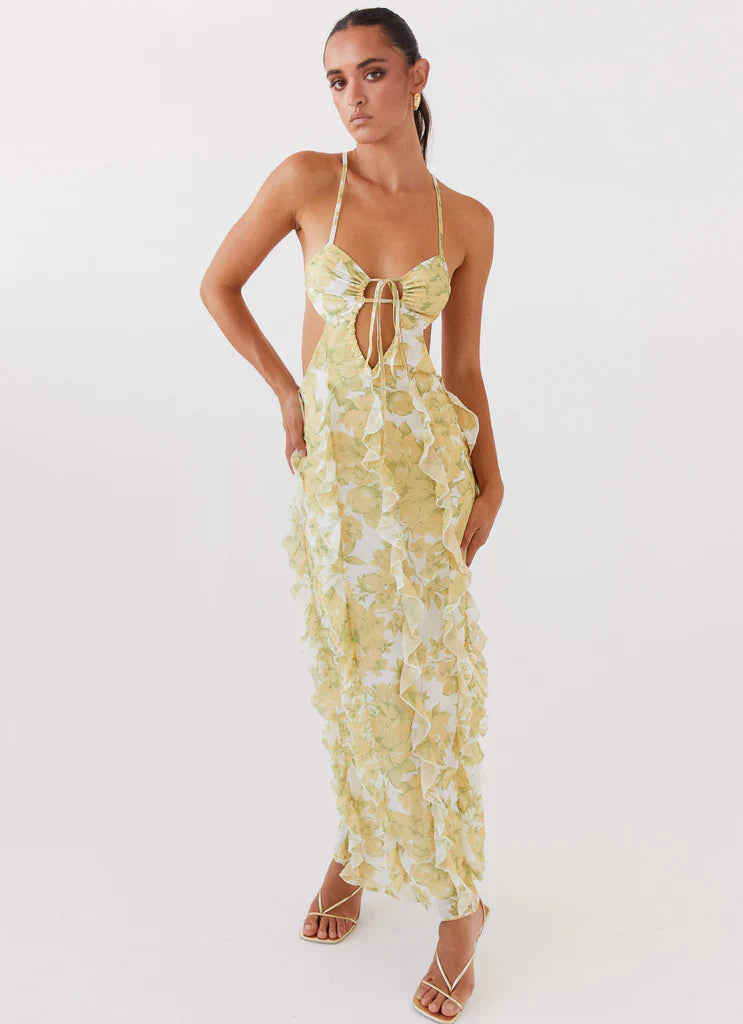 TradeTrends™ | Sunlit Bloom Dress - Calestra