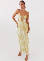 TradeTrends™ | Sunlit Bloom Dress - Calestra