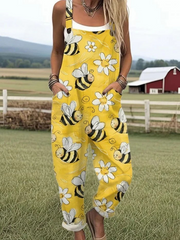 ✦ Calestra™ | Honeybee Meadow Overalls