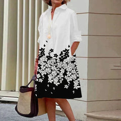 Donna - Elegant Shirt Dress