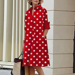 Donna - Elegant Shirt Dress