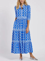 Barbara - Chain Print Dress