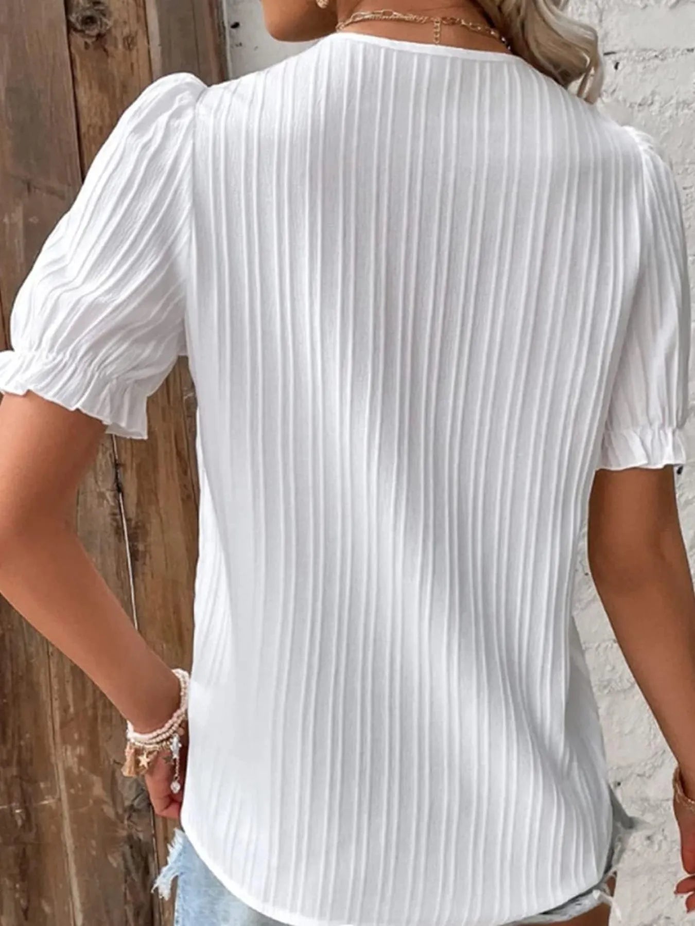 TradeTrends™ | Ivory Lace Whisper Blouse - Calestra