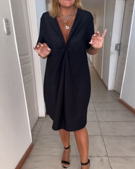 Margaret - Twist Front Dress