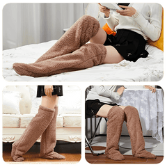 Isis™ - Lange Warme Teddy Sokken - Calestra