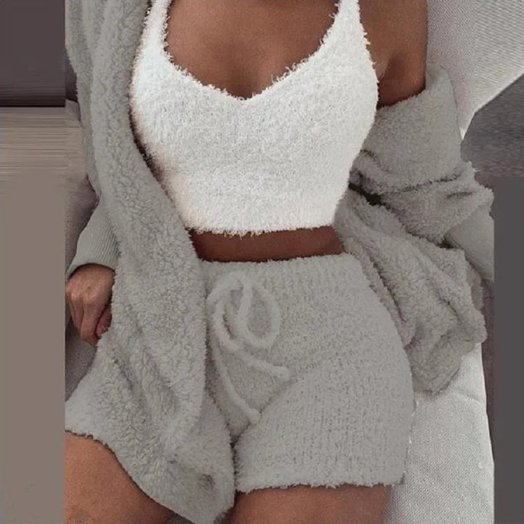 Lana™ Cozy Knit Set (3 delen) - Calestra