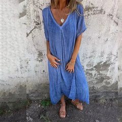 TradeTrends™ Linnen Summer dress - Calestra