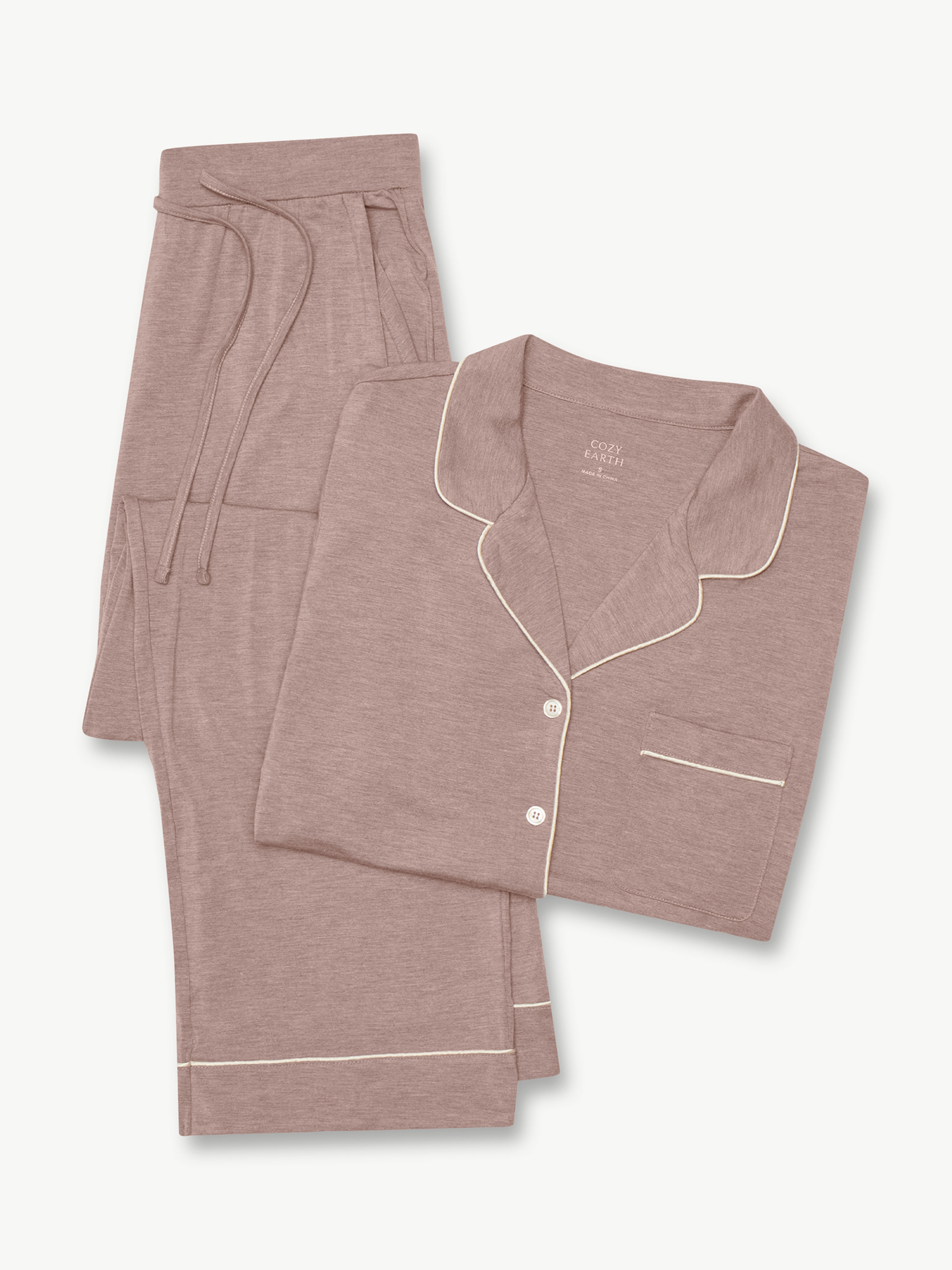 Lot™ Vrouwen Stretch Lange Mouwen Pyjama Set - Calestra