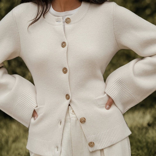 Nadia™ Extra Zachte Knoppen Cardigan - Calestra