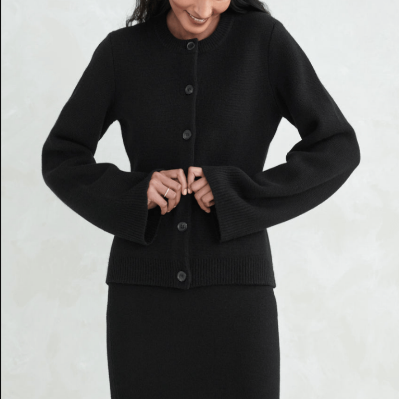 Nadia™ Extra Zachte Knoppen Cardigan - Calestra