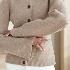 Nadia™ Extra Zachte Knoppen Cardigan - Calestra