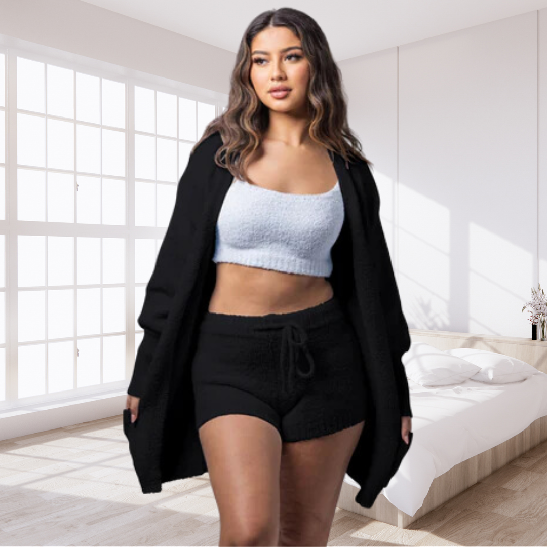 Lana™ Cozy Knit Set (3 delen) - Calestra