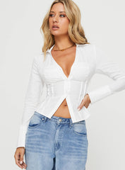 Gylora™ Wit Fashion Shirt - Calestra