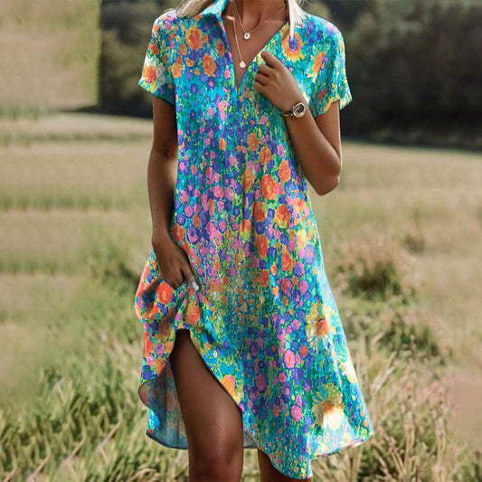 Ellie | Flowy Midi Dress (Almost sold out) - Calestra