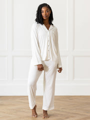 Lot™ Vrouwen Stretch Lange Mouwen Pyjama Set - Calestra