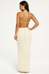 Lace Two Piece Set – Crop Top & Summer Maxi Skirt
