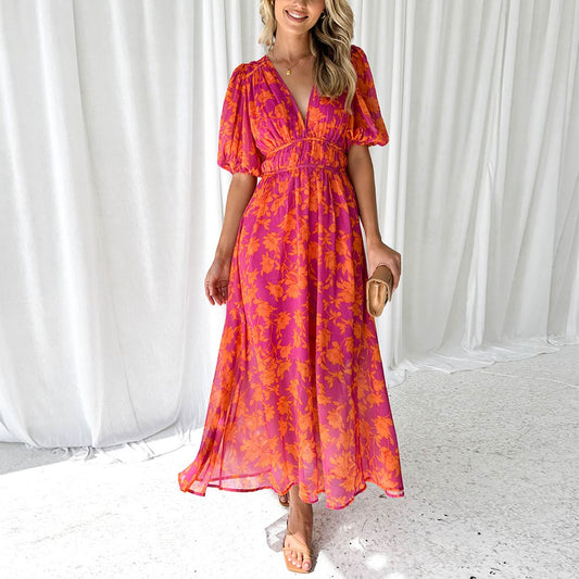 Clara | Maxi Spring Dress - Calestra