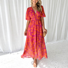 Clara | Maxi Spring Dress - Calestra