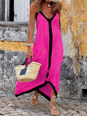 Maxine - Soft Sleeveless Maxi Dress - Calestra