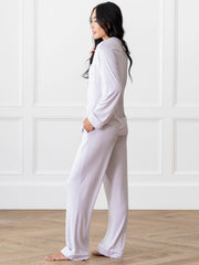 Lot™ Vrouwen Stretch Lange Mouwen Pyjama Set - Calestra
