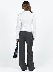 ✦ Elise Flared Pinstripe Blouse - Calestra