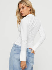 Gylora™ Wit Fashion Shirt - Calestra