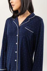 Lot™ Vrouwen Stretch Lange Mouwen Pyjama Set - Calestra