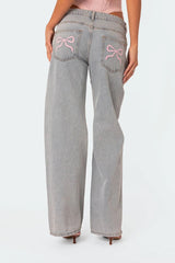 Luna Bow Back Denim - Calestra