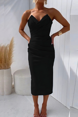 Laura | Strapless Dress - Calestra