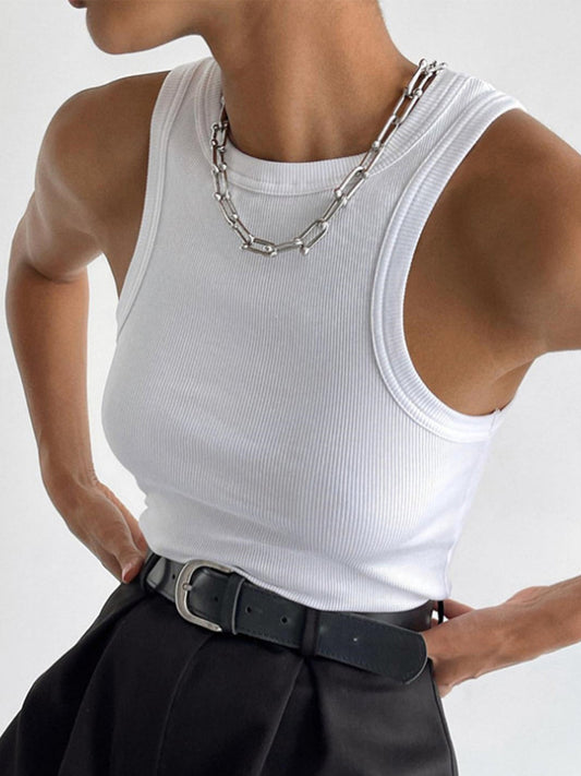 Ellis Crop Tank Top - Calestra
