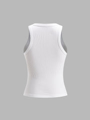Ellis Crop Tank Top - Calestra