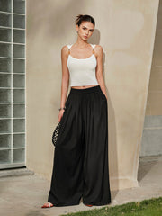 Delicate-Strap Crop Knit Top - Calestra