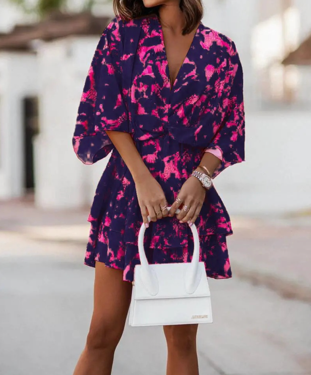TradeTrends™ | Bohemian Floral Mini Dress - Calestra