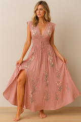 Romy - Sleeveless Floral Dress
