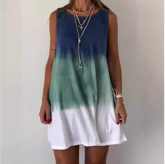 Rosalie | Luxury Sleeveless Casual Dress - Calestra