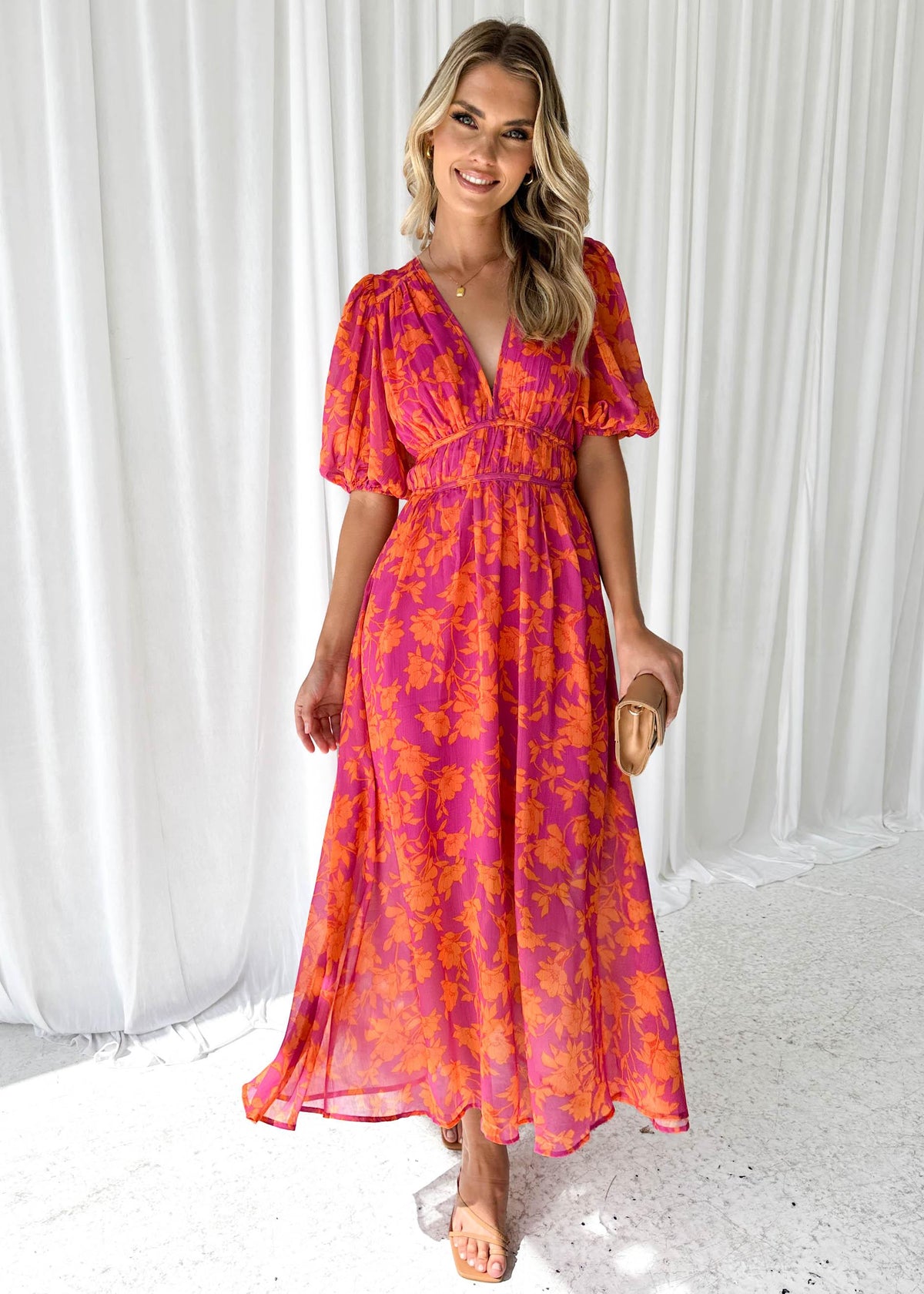 Clara | Maxi Spring Dress - Calestra