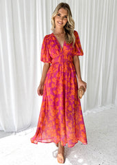 Clara | Maxi Spring Dress - Calestra