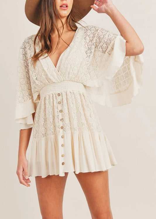 TradeTrends™ | Serene Lace Jumpsuit - Calestra