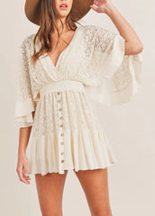 TradeTrends™ | Serene Lace Jumpsuit - Calestra