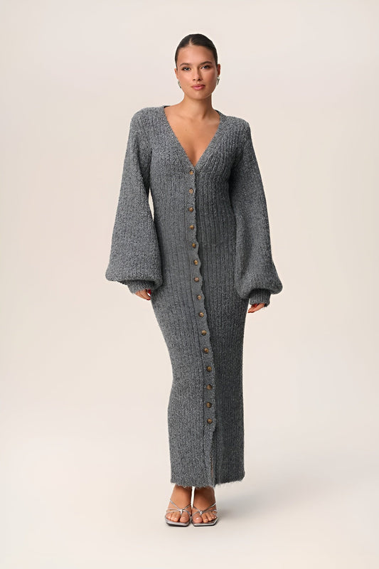 ✦ Montana Knit Maxi Dress - Calestra