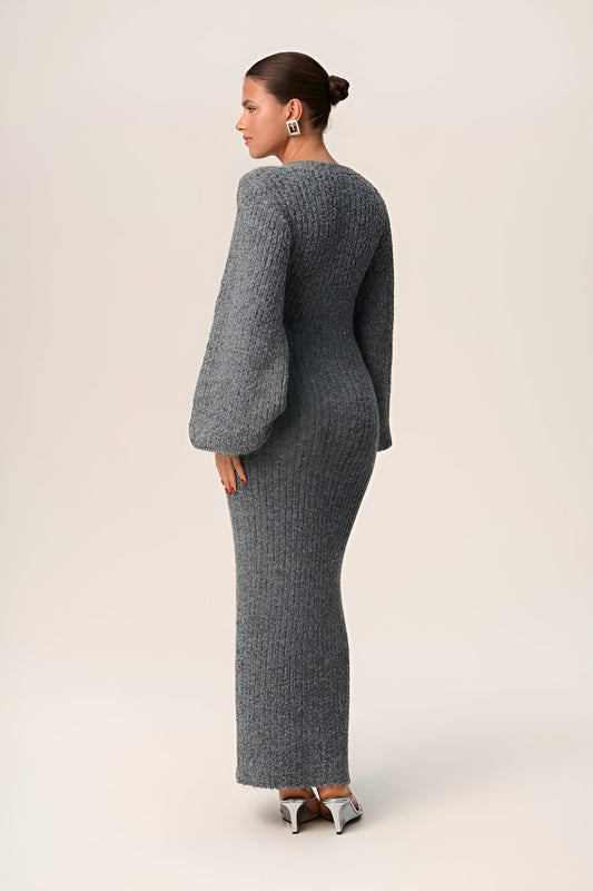 ✦ Montana Knit Maxi Dress - Calestra