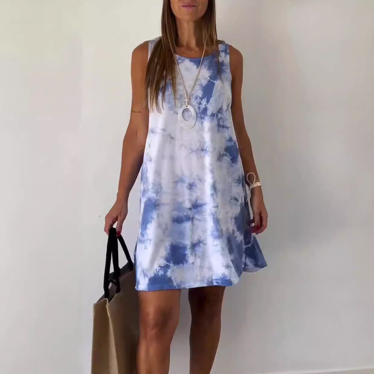 Rosalie | Luxury Sleeveless Casual Dress - Calestra