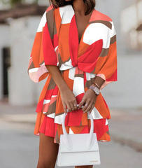 TradeTrends™ | Bohemian Floral Mini Dress - Calestra