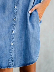Jessa | Timeless Denim Dress - Calestra