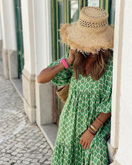 Fleur | Bohemian Maxi Dress - Calestra
