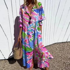 Jessy | Luxury Boho Maxi Dress (Almost sold out) - Calestra